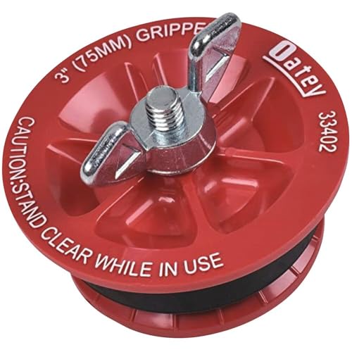Oatey 3-Inch Mechanical End-of-Pipe Gripper Plug - Pack of 1