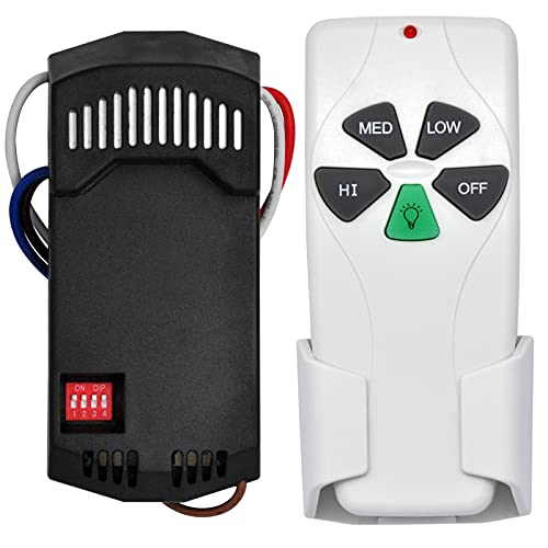 CENMING FAN28R Universal Ceiling Fan Remote Control Kit for Harbor Breeze Hampton Bay Hunter