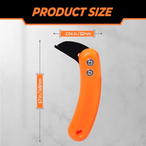 Carbide Scoring Cutter Knife & 1PCS Replacement Blade,for Fiberboard Laminate Vinyl Flooring Cutting,& Linoleum,Plexiglass,Acrylic,Plastic,Styrene and Soft Tile Sheets Scoring Cutting
