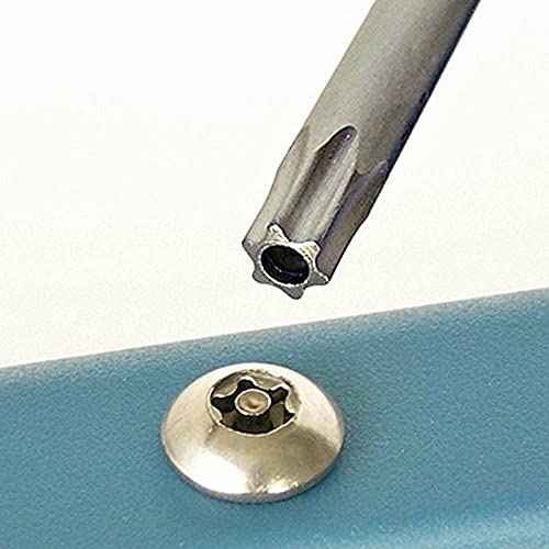 12 Piece Torx Screwdriver Set T6-T40, 1/4" Magnetic Torx Set with Hole S2 Steel Hex Electric Screwdriver Bit Set for Cordless Screwdriver T20 T25 Screwdriver Set, 75mm Length