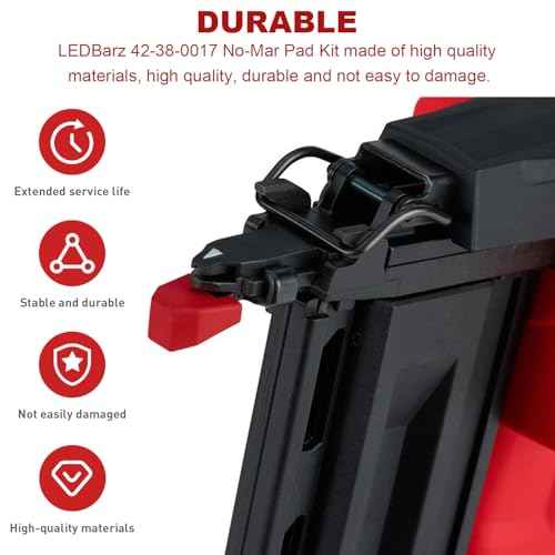 42-38-0017 No-Mar Pad Kit(Set of 15) for Nailer Tip Of M18 2746-00 Nose cushion no mar tip Nailer,Finish Nailer,Nail Gun