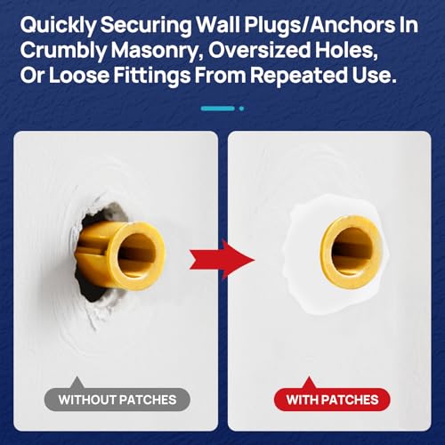 Boncart Drywall Anchor Repair Kit - Fast Loose Wall Fix for Home & DIY