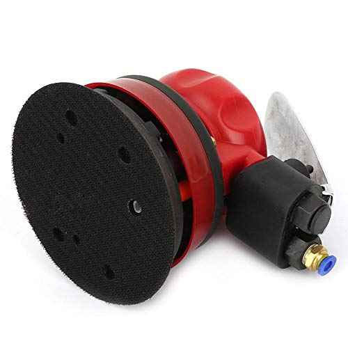 Reminnbor 5-Inch Wet Orbital Air Palm Sander Pneumatic Handheld Grinder Kit