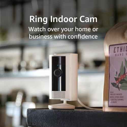 Ring Indoor Cam ? Home or business security in 1080p HD video, White