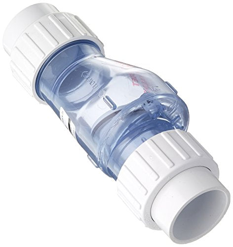 Zoeller 50 PSI PVC Check Valve 1-1/2" for Plumbing & Wastewater Systems