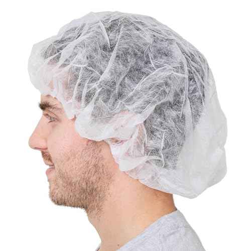 Unisex Polypropylene Bouffant Caps [100 | 1000 | WHITE | BLUE | 21" | 24" | 28"]