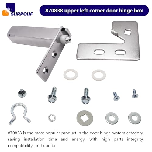 Top Left Door Hinge Cartridge 870838 for TRUE Refrigerator Door Kit
