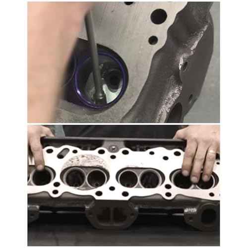 10Pcs Long Carbide Burr Set 1/8" Shank Total L 4.4" Compatible with Dremel Die Grinder Bits Port Grind Metal Cast Iron Steel Aluminum Cylinder Head Engine Intake Exhaust Manifold Tight Area