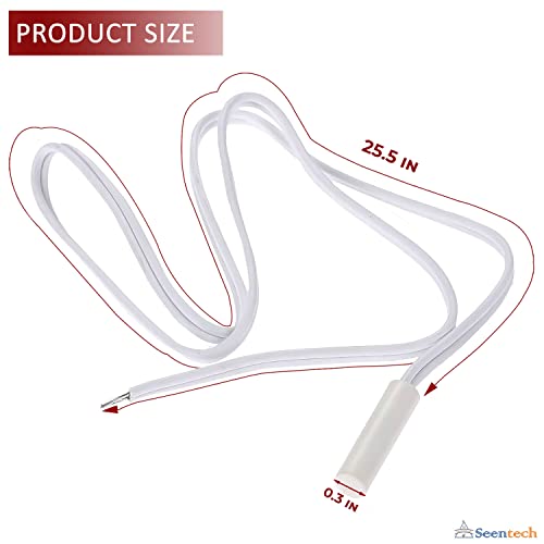 Seentech WR55X10025 Refrigerator Temperature Sensor Pack 2 for GE/Hotpoint