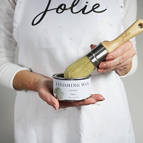 Jolie Finishing Wax 120ml Clear Protective Topcoat for Interior Furniture & Decor