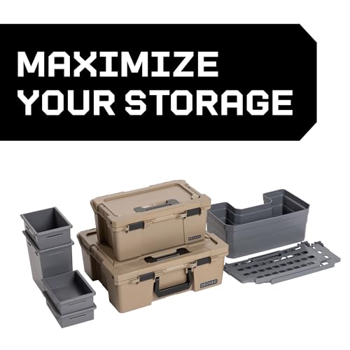 Decked 2-Pack Drawer Dividers for Full-Sized DECKED Drawers – Keeps Gear Secure