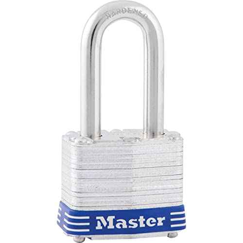 Master Lock 3DLF Outdoor Padlock with Key, 1 Pack