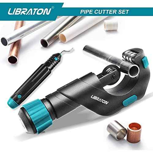 LIBRATON 2PCs Pipe Cutter Replacement Blade for Pipe Cutter for Cutting Pipes of Aluminum, Copper, PVC, Thin Stainless Steel Tube