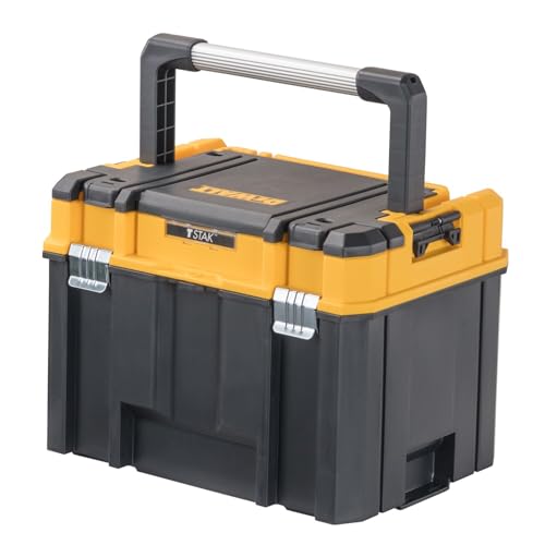 DeWalt TSTAK Deep Toolbox with Long Handle—Extra Large, Fixed Divider