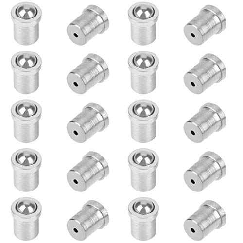 NACX Ball Plunger, Ball Detent, Spring Plunger Screw, 20Pcs (3 x 4, 10N)