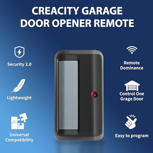 CreaCity 2 Pack Garage Door Remote Compatible with LiftMaster, Chamberlain, Craftsman