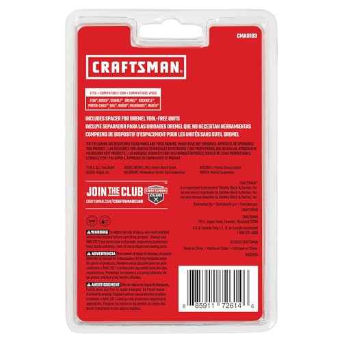 CRAFTSMAN Bi-Metal Oscillating Tool Blade for Wood and Metal, 1 1/4 Inch (CMAO103)
