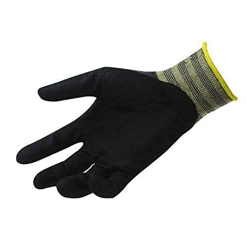GYC Gloves, Sanitized, DIY Gardening, Super Slim Water-based PU ECO Micro Finish Safety Work Gloves - 10 Pairs Pack - Comfortable Grip, Anti-Slip (3285SPZ / SIZE 8 - Medium)