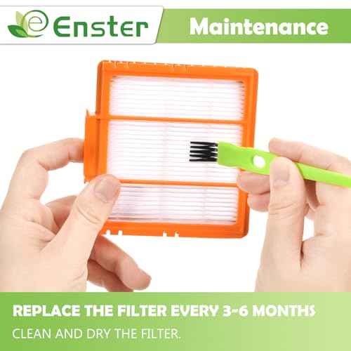 Replacement Filters Compatible with Shark AI AV2501S AV2501AE AV2502AE RV2520AOUS AV2510AOUS AV2511AE RV2610WA RV2610WD Robot Vacuums with Self-Empty Base (4 Pack)