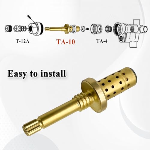 Ebrmeiwo TA-10 Flow Control Spindle Assembly for Shower Valve Replacement