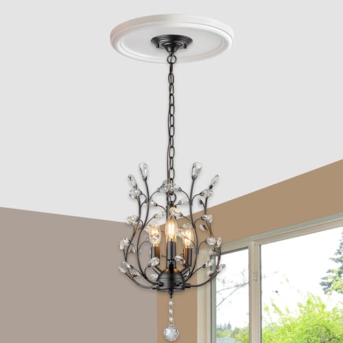 EIFHYT 13-inch White Molded Nylon Ceiling Medallion for Light Fixtures & Fans