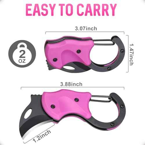 Womens Gifts for Christmas, Gifts for Mom Wife Grandma, Stocking Stuffers for Women, EDC Keychain for Woman, Christmas Mothers Day Birthday Gift for Woman Her, Mom Knife Gadget Gift