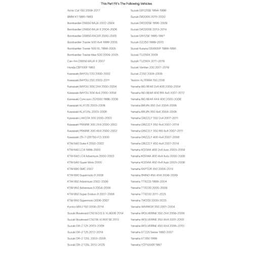 NGK Resistor Sparkplug DR8EA for Yamaha RAPTOR 350 2004-2013