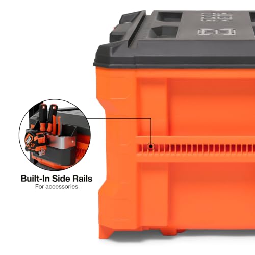 Klein Tools MODbox Three Drawer Tool Box Organizer, 3-Drawer