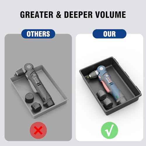 48 PCS Tool Box Drawer Organizer Set, Desk Organizer,Garage Organzation,Storage of Different Tools,Multiple Storage Scenarios of Home,Garage