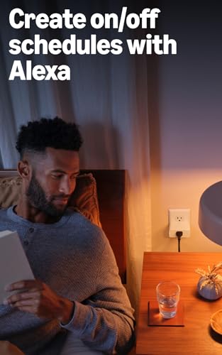 1-Pack Alexa-Compatible Smart Plug with Voice Control & Timer