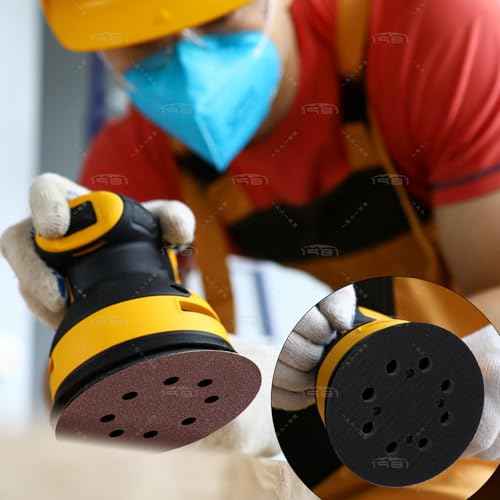 Sander Pads, 2 Pack 5" 8 Hole Hook and Loop Orbital Sander Pad Replacement for DWE6420,DWE6421 6421K DWE6423 6423K DCW210B (4 Screw Holes Sanding Part for DWE64233 & N329079)