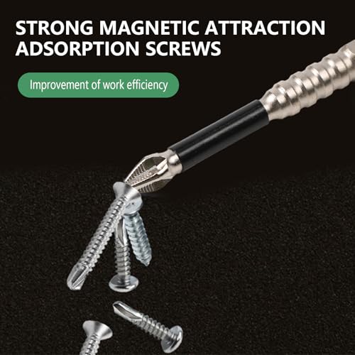 High Magnetic Screwdriver Drill Bits Set, Hexagonal Shank Anti Slip, Electric Screwdriver Set, Suitable For Power And Hand Tools,6-Piece Alloy Steel Anti-Slip Drill Bits,Phillips Screwdriver Bits