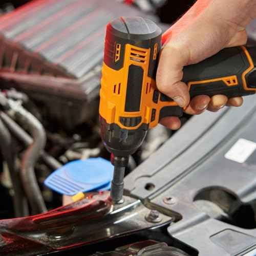 HARFINGTON Nut Driver 13mm Hex Drive Socket CR-V Steel Power Screw Drill Bits Socket Wrench Tools with 1/4" Quick Change Hex Shank for Power Drills Impact Drivers, Blue