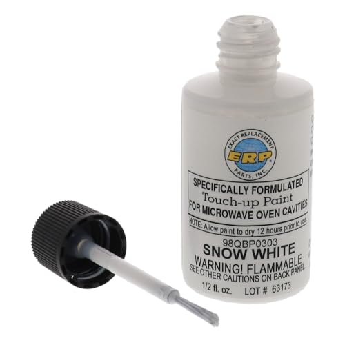 ERP Snow Bright White Microwave Cavity Touch Up Paint 98QBP0303