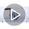 OPENROAD 1600lbs Hand Winch Boat Trailer Winch with 10m Cable - Manual Two-Way Adjustable Towing Winch