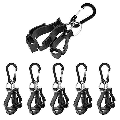 NANHONG 6 Pieces Glove Clips for Work Glove Holder Clip, Construction Worker for Glasses Helmets Gloves Holder Clip