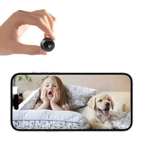 2K Hidden Camera,WiFi Spy Camera,Nanny Cam Hidden Cameras,Mini Cameras for Home,Cloud & SD Storage,App Control with Motion Detection and Night Vision