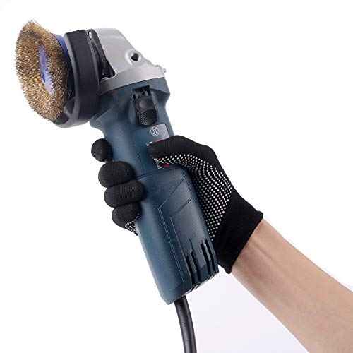 24Pcs Work Gloves Anti-slip Knitted Stretchy Cloth Glove Thin Moist Glove Liners