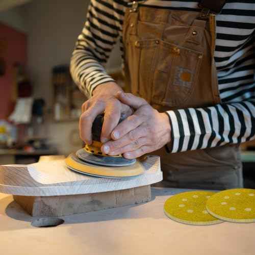 60 Grit 5 Inch Sanding Discs, 8 Hole, Hook and Loop, Sandpaper for Orbital Sander, Wood, Metal, Auto£¨70 PCS£©