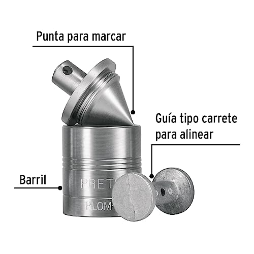 PRETUL PLOM-1Z ZAMAC PLUMB BOB NO.1