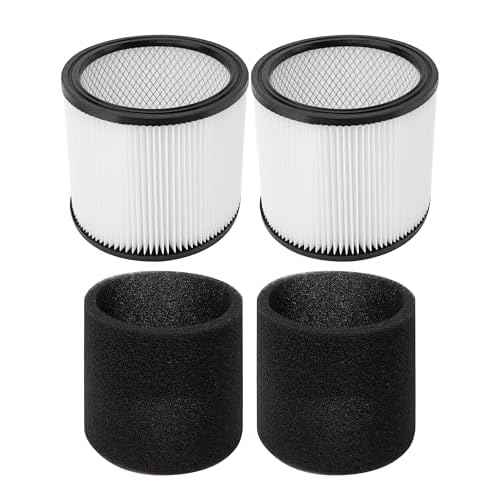 2pack Replacement Filter for Shop Vac Filters 5-12 Gallon Wet/Dry Cartridge Filter Compatible with Shopvac Filter 90304 90350 90585