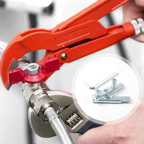 Suitable for removing damaged bolts and faucets, suitable for repairing damaged threads and broken pipes Quick break-off removal tool for broken water pipes 4-inch 6-inch Universal removal tool