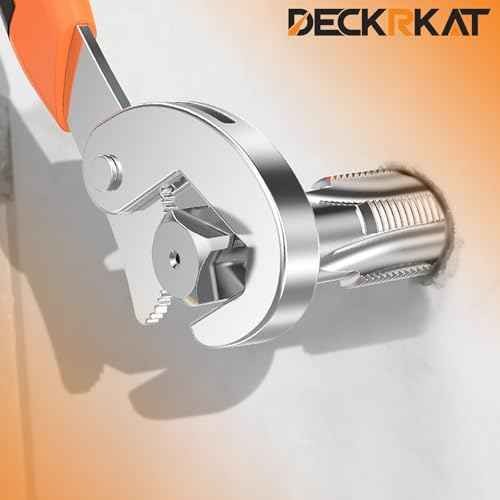 DECKRKAT 2-Piece 1/4" NPT Pipe Tap - High Carbon Steel Pipe Threading Tool, 18 Threads Per Inch Precision Internal Tap for Plumbers, Mechanics & DIY, with Protective Case.