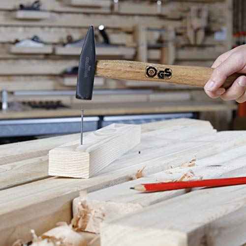 WORKPRO W041017 Machinists Hammer with Hardwood Handle, Drop Forged Carbon Steel (Single Pack)