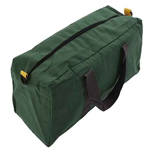 Hand Tool Storage Carry Tote, Heavy Duty Large Capacity Wide Mouth Portable for Carpentry Electrician (20in / 50.8cm)