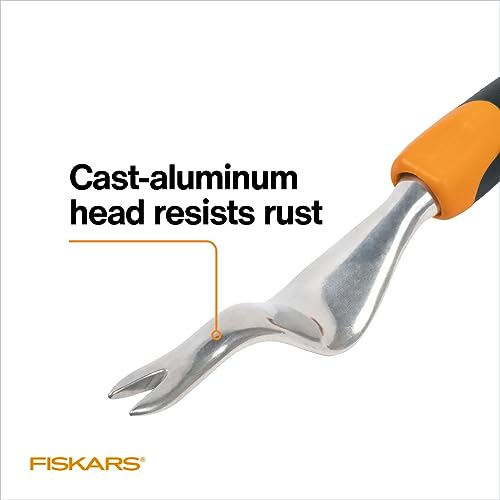 Fiskars Ergo Garden Hand Weeder Tool - Heavy Duty Weeder / Weeder
