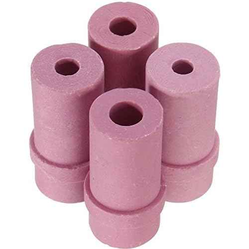 4pcs Ceramic Sandblaster Nozzle Tips,Abrasive Sand Blaster Blasting 4.5mm,5mm,6mm and 7mm Inner Diameter (Pack of 4)