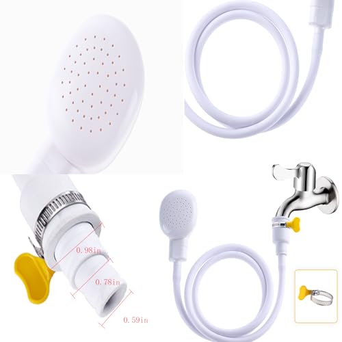 Flexible Sink Spray Hose Adapter for Kitchen & Bathroom Faucets