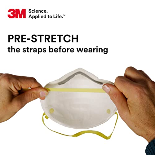 3M N95 Particulate Respirator Mask Pack of 20 - OSHA Approved Dust Protection