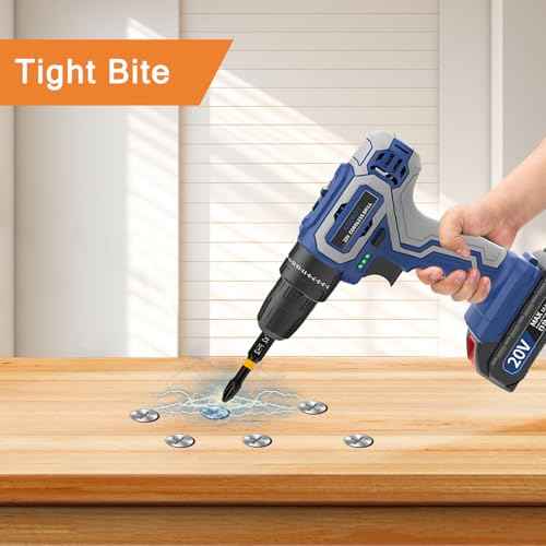 Magnetic Drill Bits - 10 Pack Mixed, Screwdriver Bit Set with S2 Alloy Steel, Impact Driver Tips for Standard Drills, Flat, Cross, PZ Tips for DIY/Pro Use